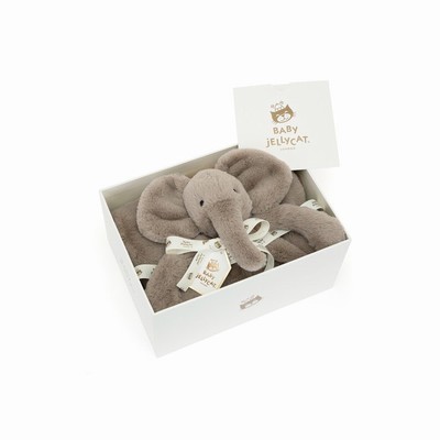 Jellycat Smudge Elephant Blankets Australia | 734820VIP